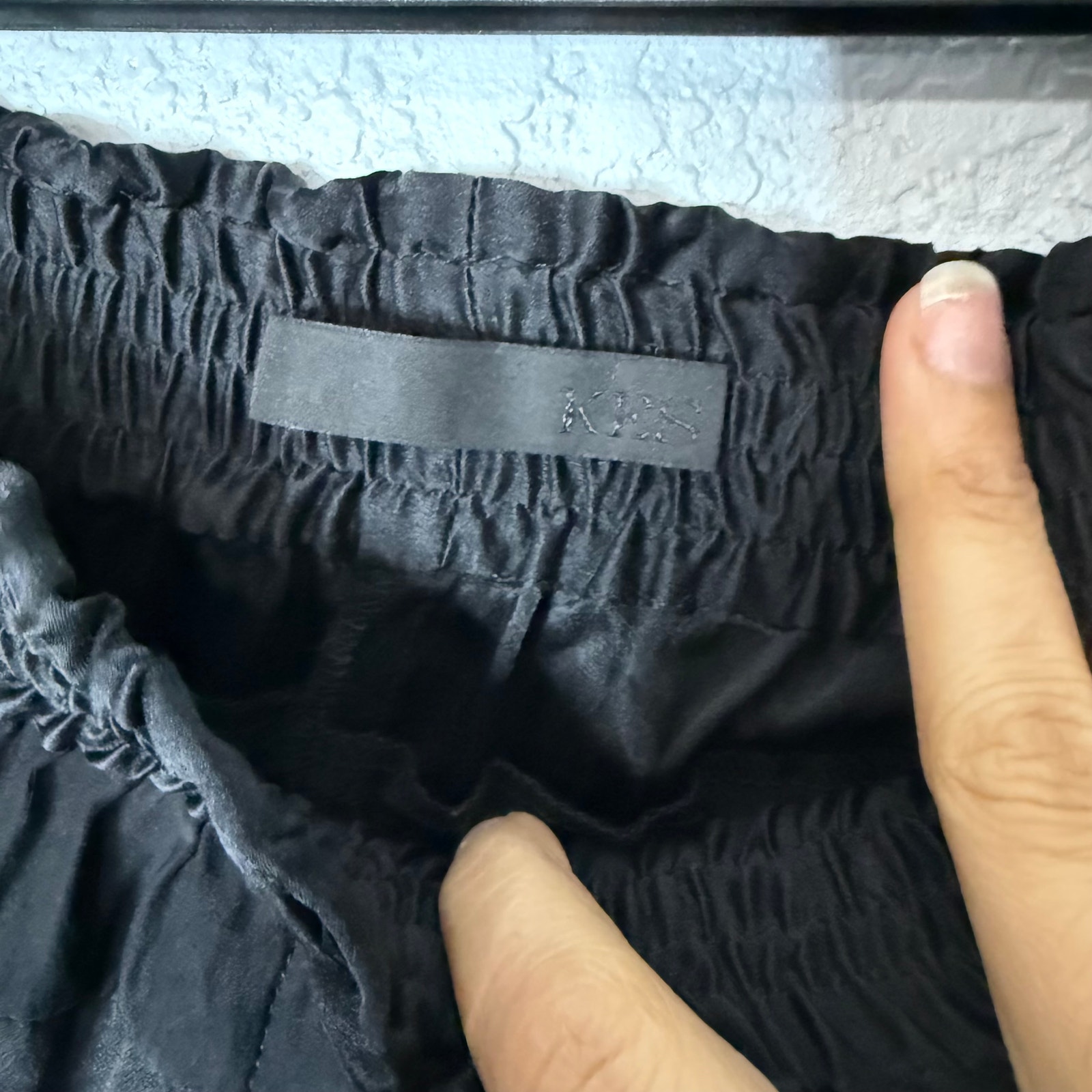 Kes Silk Jogger Pants Black Size Small — image 5 of 8